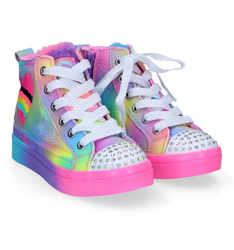 Skechers Twi-Lites Multicolore Sneakers voor meisjes (318185)