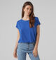 Vero Moda Ava Blauwe T-shirt voor dames (330911)