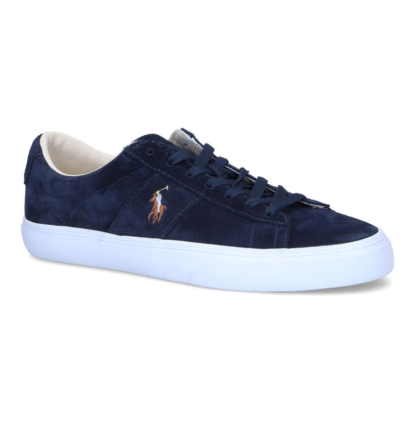 Polo Ralph Lauren Sayer Blauwe Veterschoenen voor heren (313106) - geschikt voor steunzolen