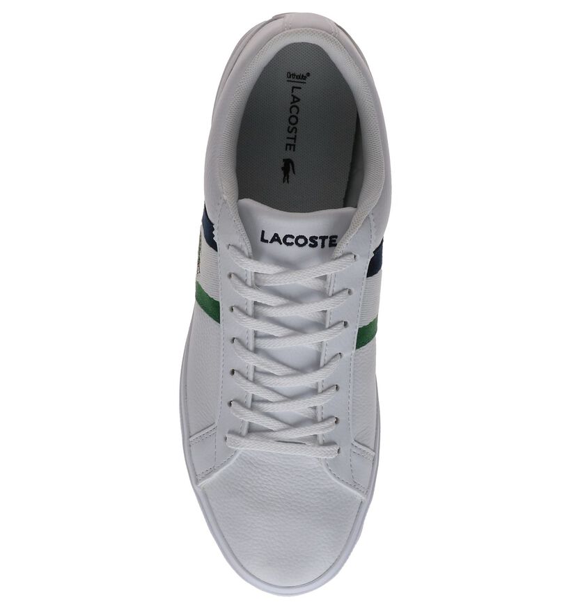 Lacoste Lerond Witte Sneakers in kunstleer (266948)