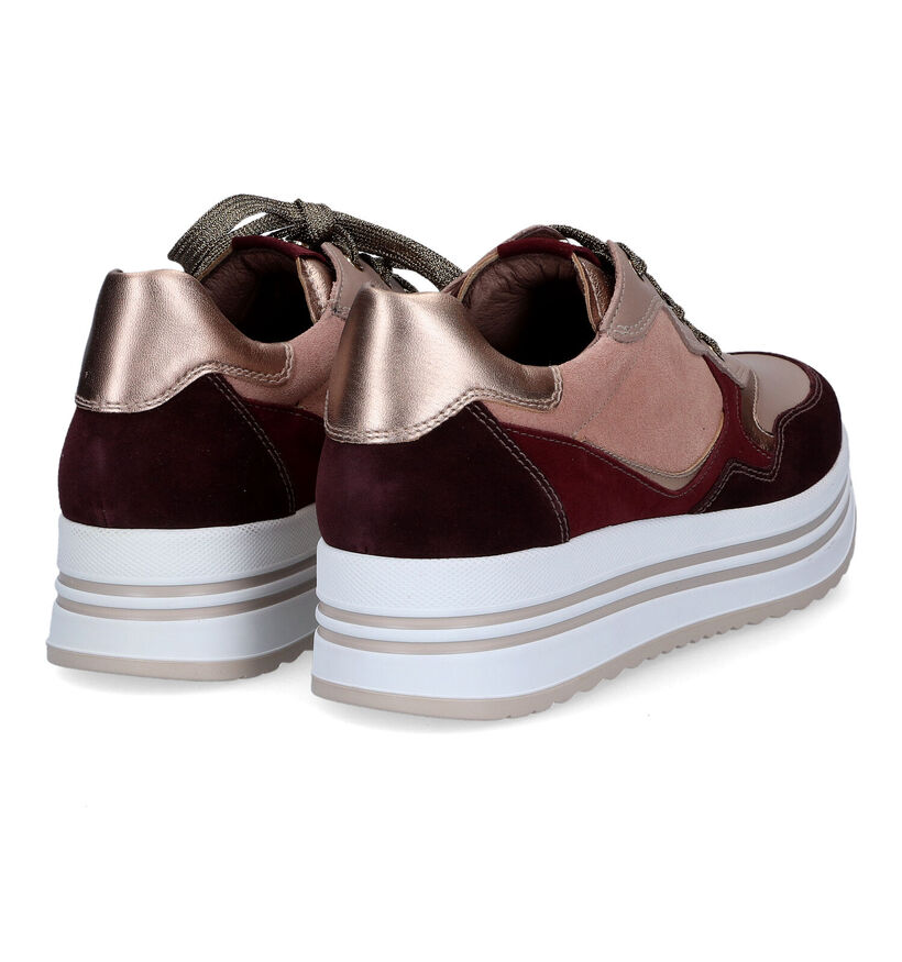 NeroGiardini Bordeaux Sneakers voor dames (314535) - geschikt voor steunzolen