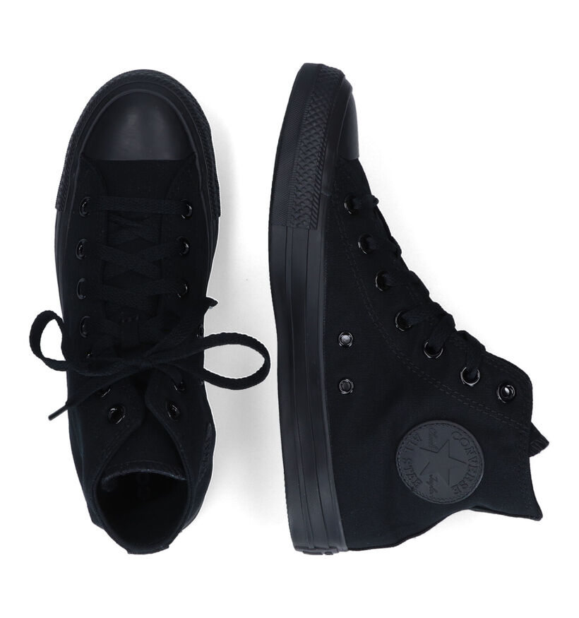 Converse CT All Star Hi Baskets en Blanc en textile (317442)
