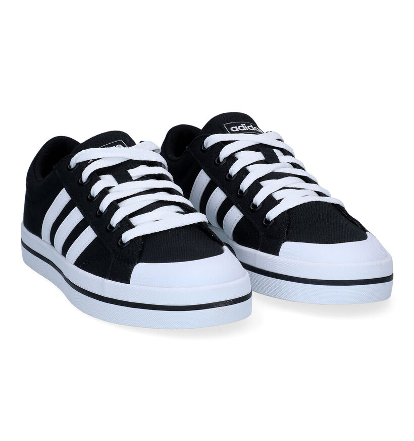 adidas Bravada Zwarte Sneakers voor dames (300161) - geschikt voor steunzolen