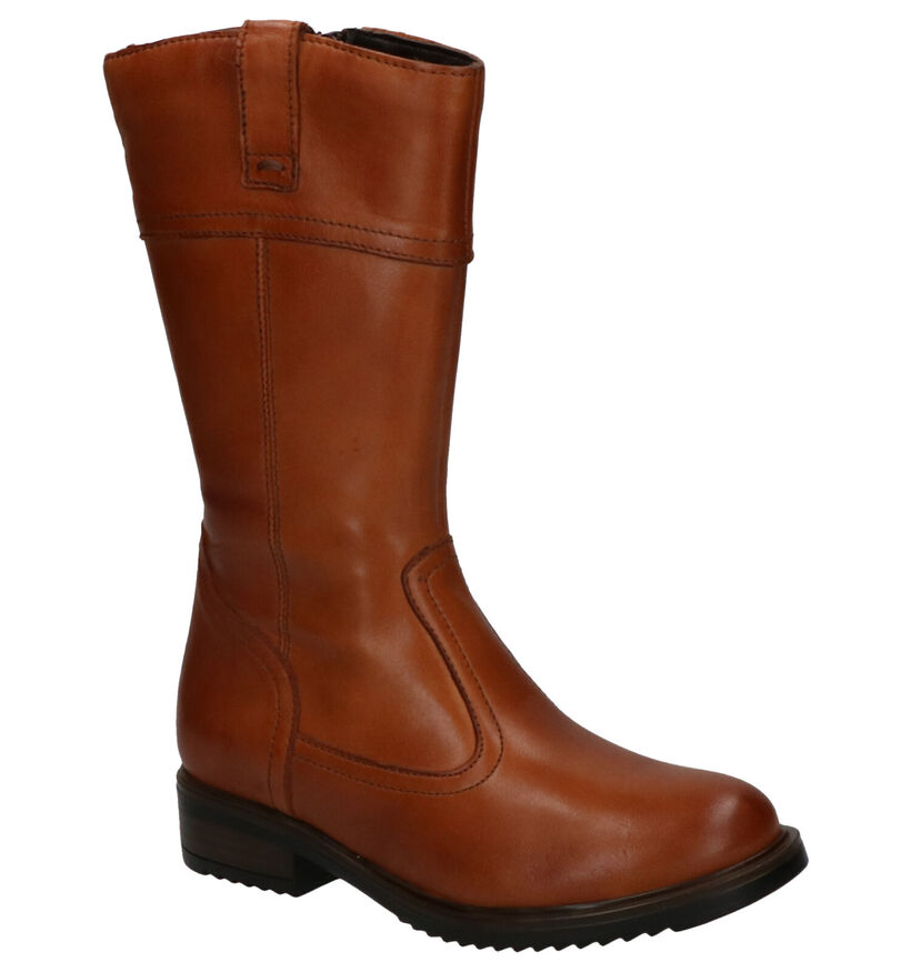 Loli Laly Bottes hautes en Cognac en cuir (298605)