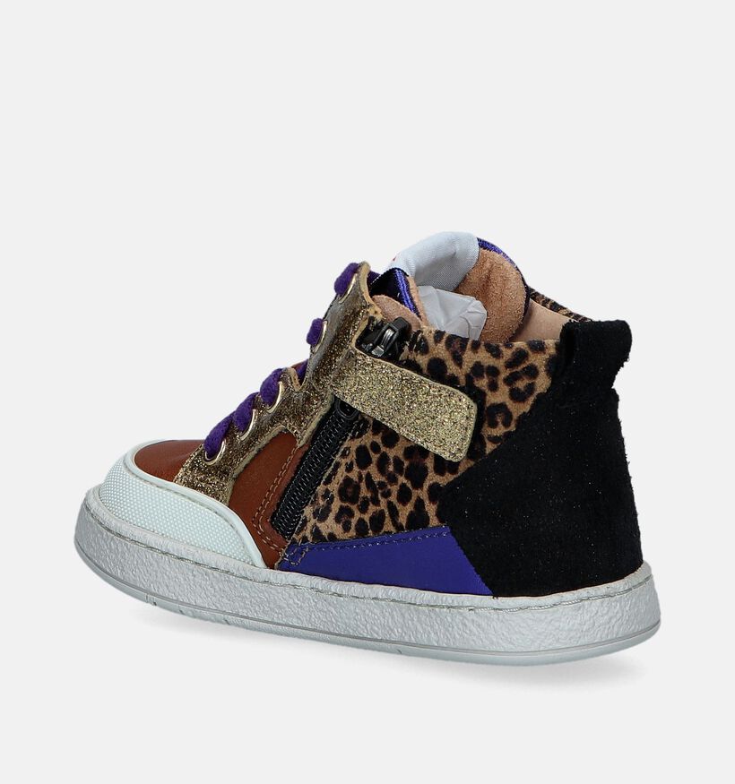 Pom d'Api Mousse Bump Cognac Babyschoenen voor meisjes (346691) - geschikt voor steunzolen