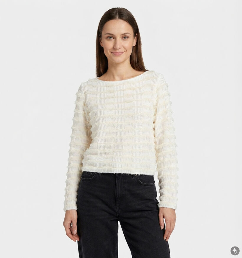 Guess Dove White Witte Sweater voor dames (381050)