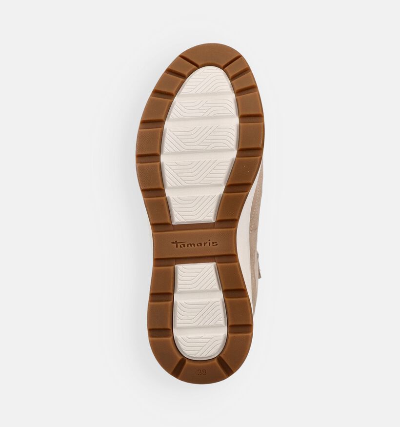 Tamaris Snake Beige Sneakers voor dames (367641) - geschikt voor steunzolen