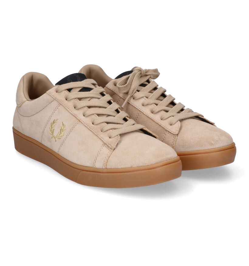 Fred Perry Spencer Beige Veterschoenen voor heren (309470)