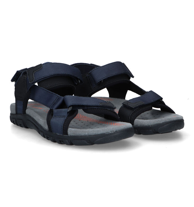 Geox Uomo Sandales en Bleu pour hommes (326727)