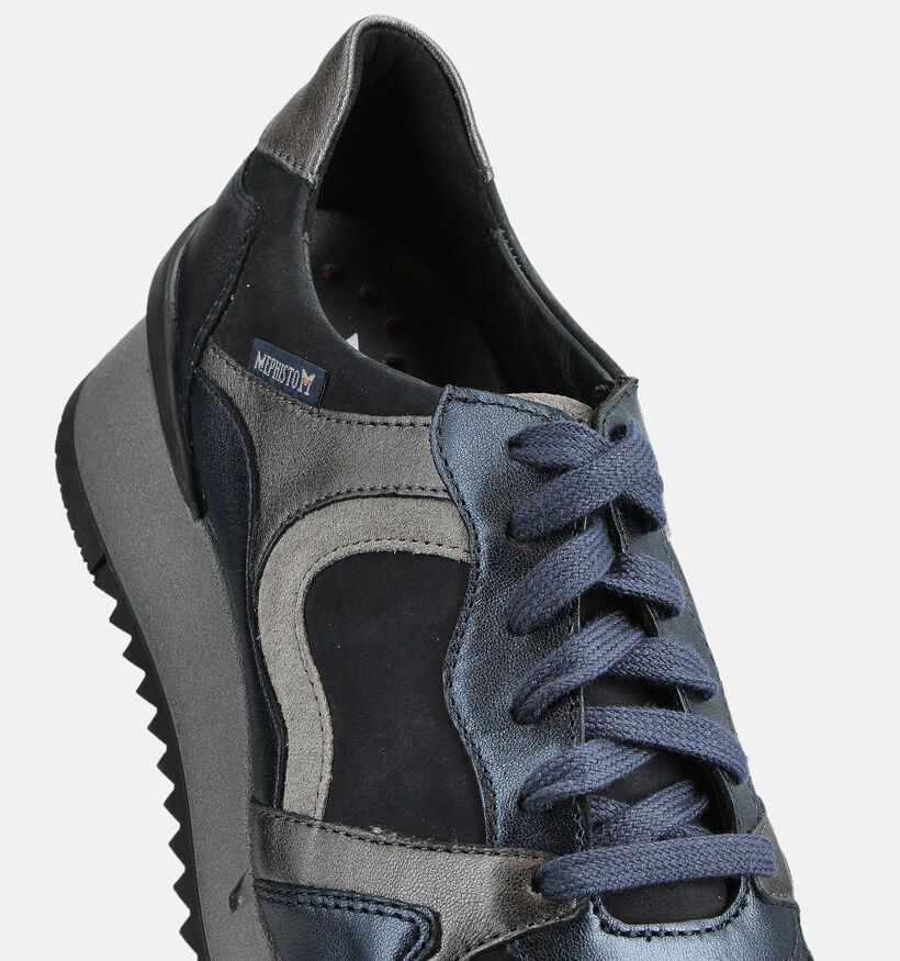 Mephisto Angie Chaussures à lacets en Bleu pour femmes (362713) - pour semelles orthopédiques