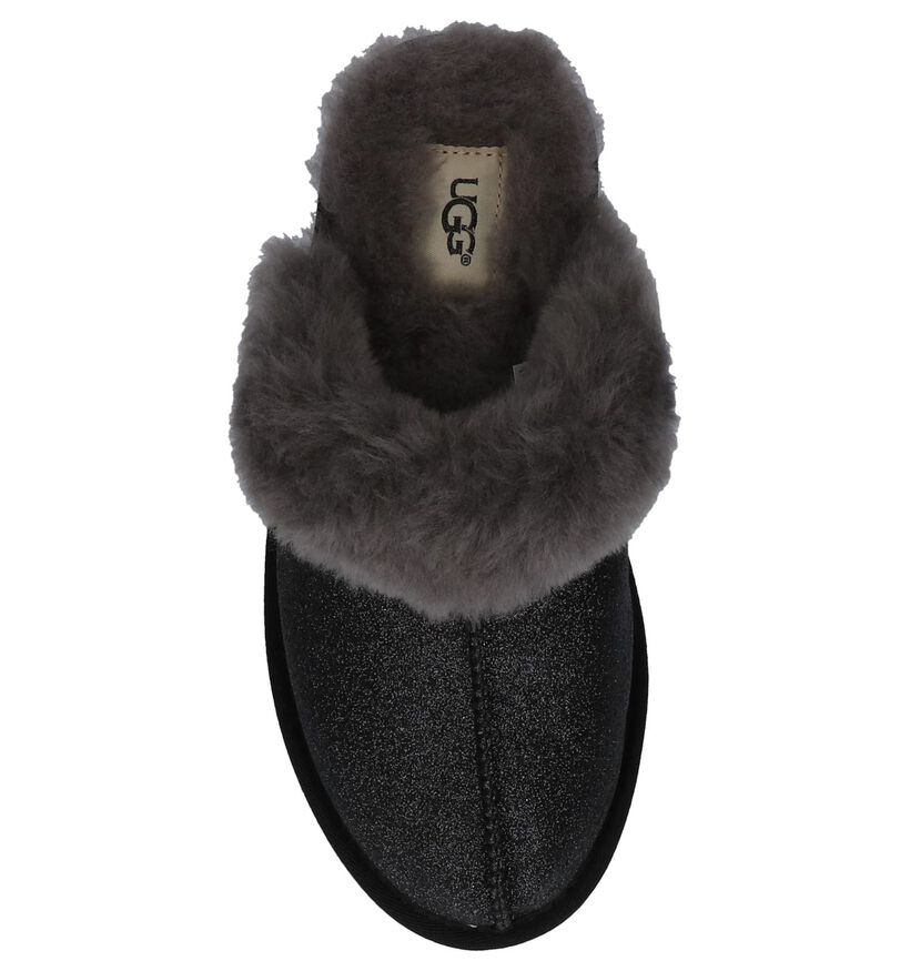 UGG Pantoufles ouvertes en Noir en textile (223527)