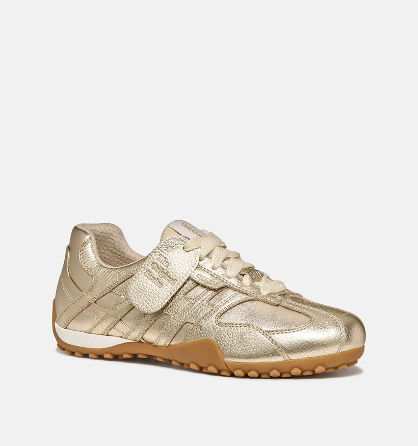 Geox Baskets casual en Or pour femmes (368175) - pour semelles orthop&eacute;diques