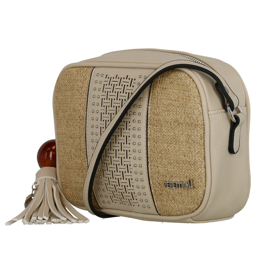 Pepe Moll Sac porté croisé en Beige en simili cuir (274739)