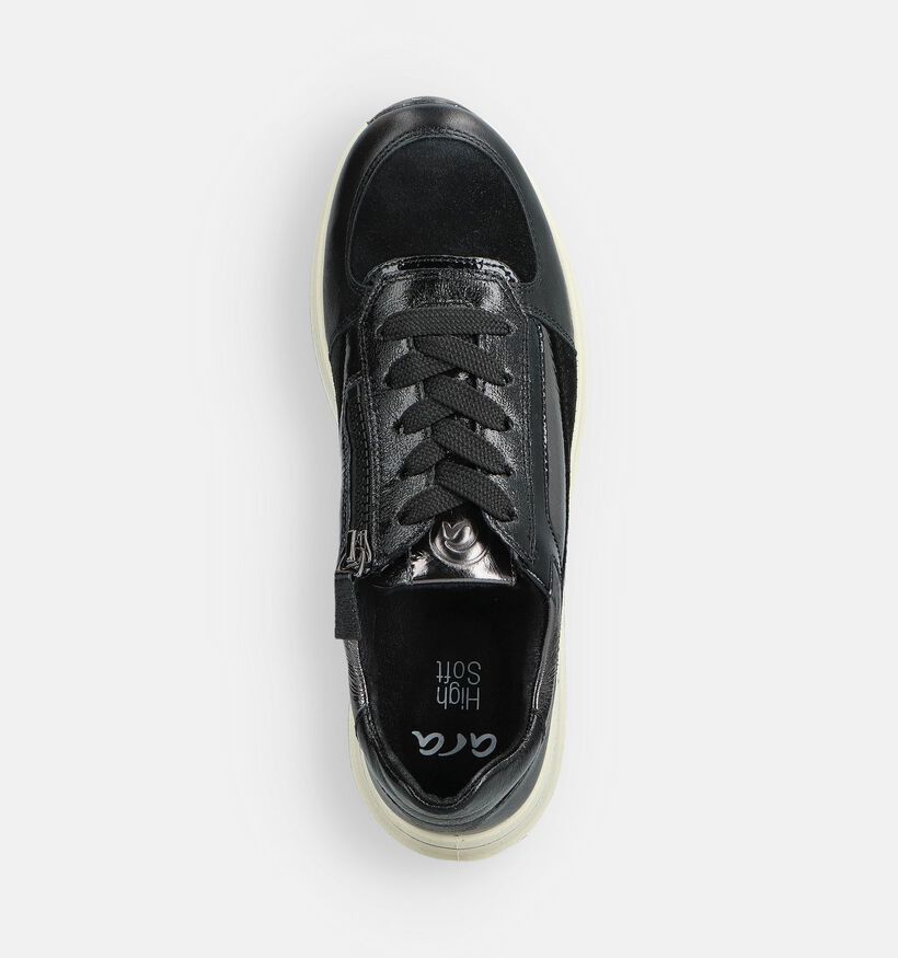 Ara Zwarte Sneakers voor dames (362479) - geschikt voor steunzolen