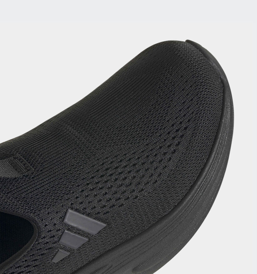 adidas Cloudfoam Cuxxion Zwarte Instappers voor heren (366799) - geschikt voor steunzolen