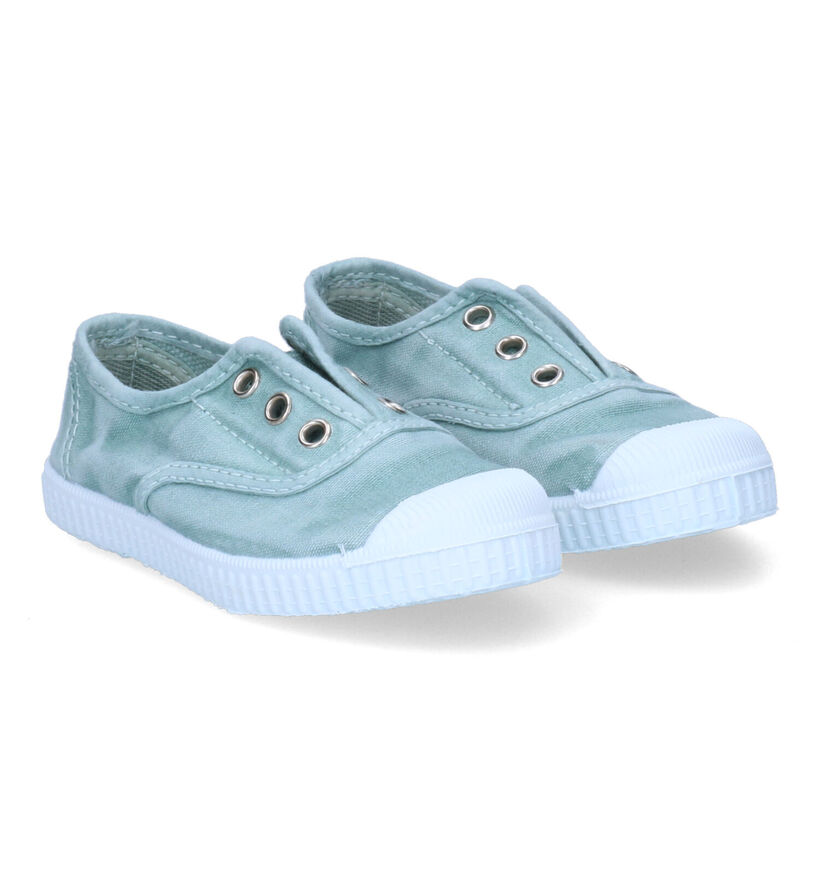 Cienta Blauwe Slip-ons voor meisjes, jongens (355414) - geschikt voor steunzolen