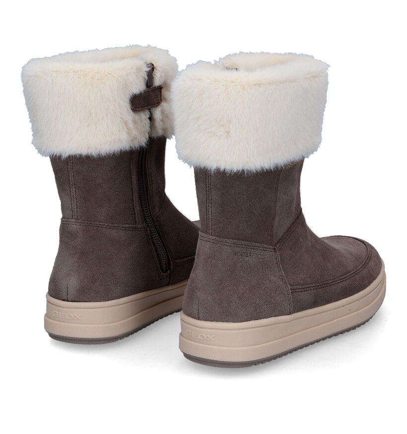 Geox Rebecca Bottes en Bleu en faux fur (317658)