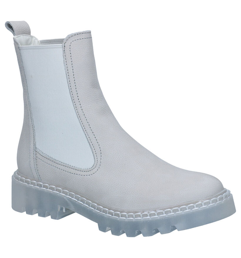 Tamaris Bottes Chelsea en Gris en nubuck (291627)