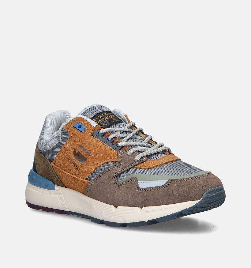 G-Star Holorn Runner Low M Cognac Sneakers voor heren (345657) - geschikt voor steunzolen