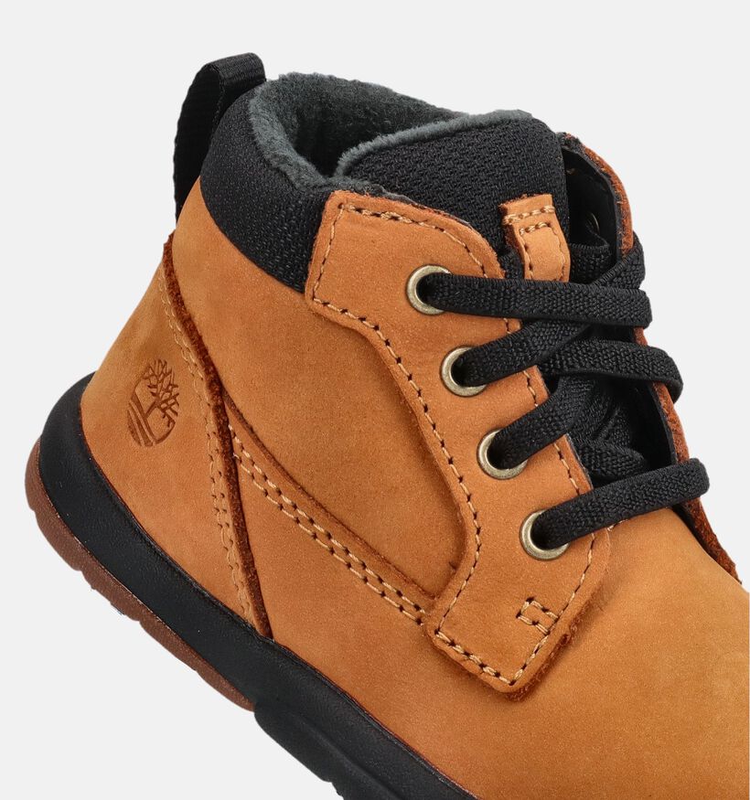 Timberland Toddle Tracks Mid Bruine Boots voor jongens (377396) - geschikt voor steunzolen