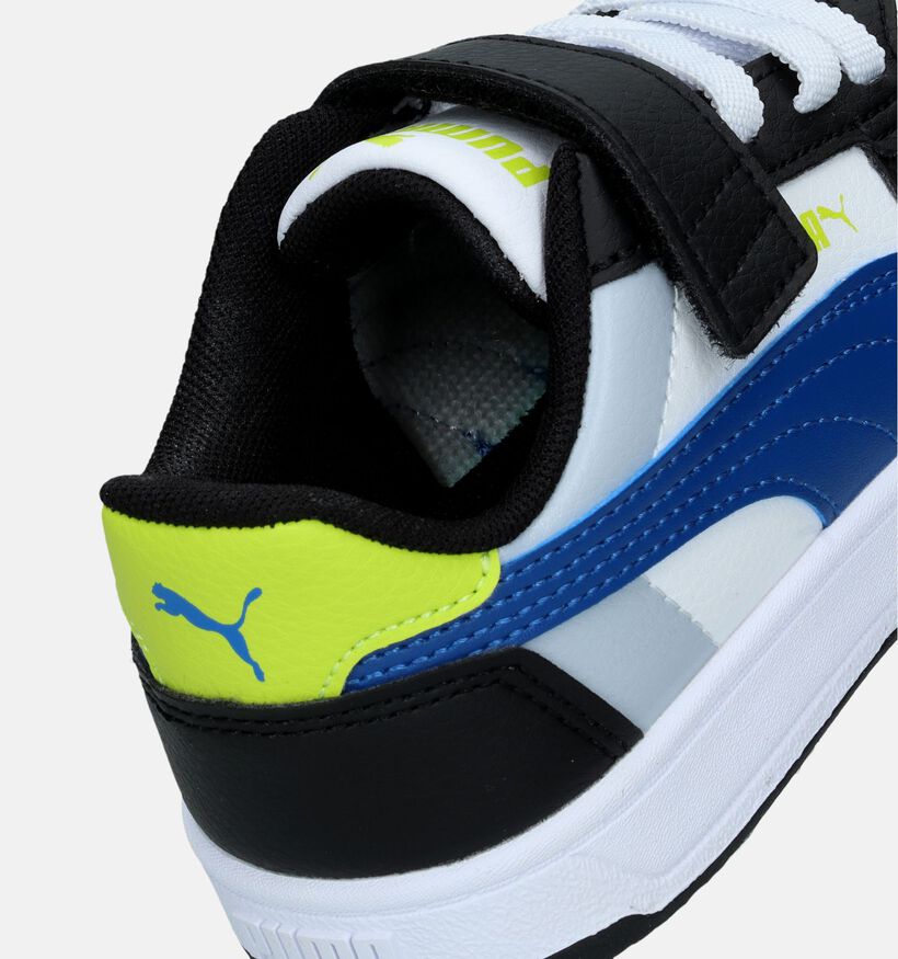 Puma Caven 2.0 Block AC Kaki Sneakers voor jongens, meisjes (350383)