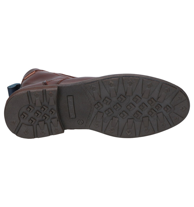 Pikolinos York Chaussures Hautes en Marron en cuir (261422)