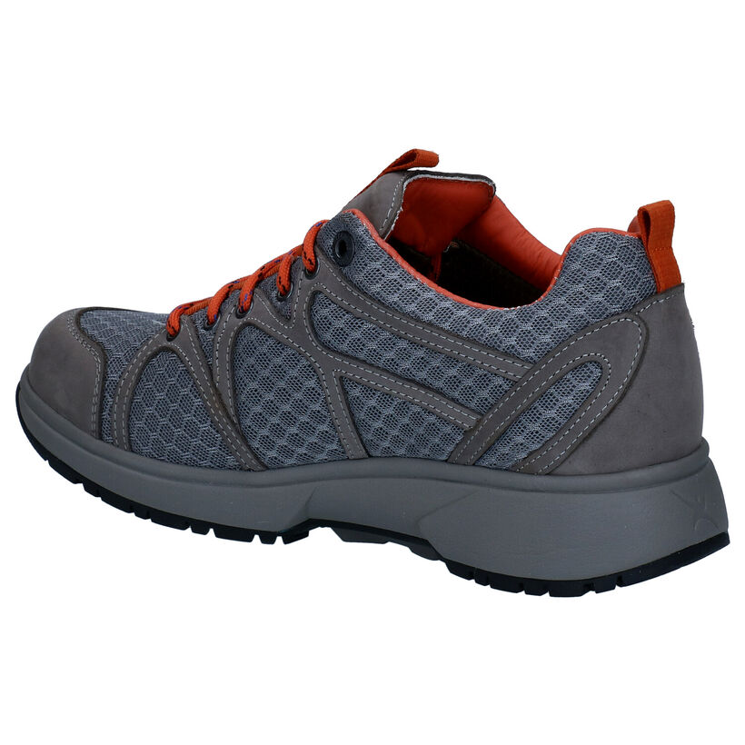 Xsensible Stockholm Grijze Wandelschoenen in nubuck (300132)