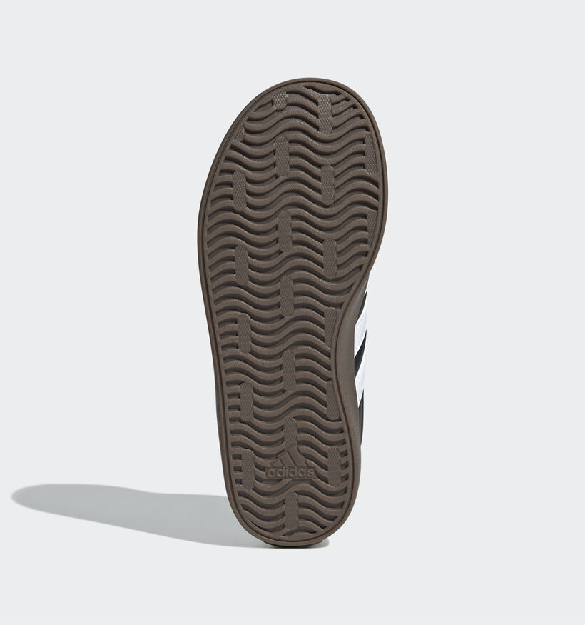 adidas VL Court 3.0 Zwart/Witte Sneakers voor jongens, meisjes (359692) - geschikt voor steunzolen