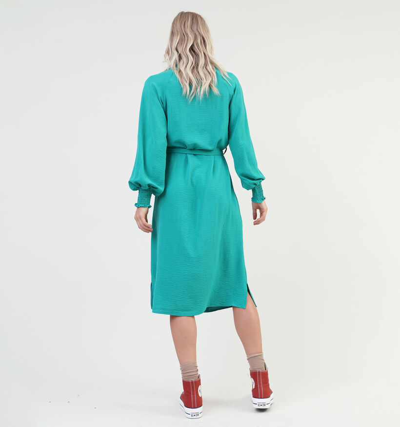 Vero Moda Carla Robe chemise en Turquoise pour femmes (330870)