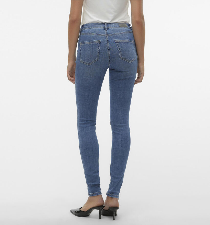 Vero Moda Flash Mr Skinny Jeans en Bleu L32 pour femmes (335378)