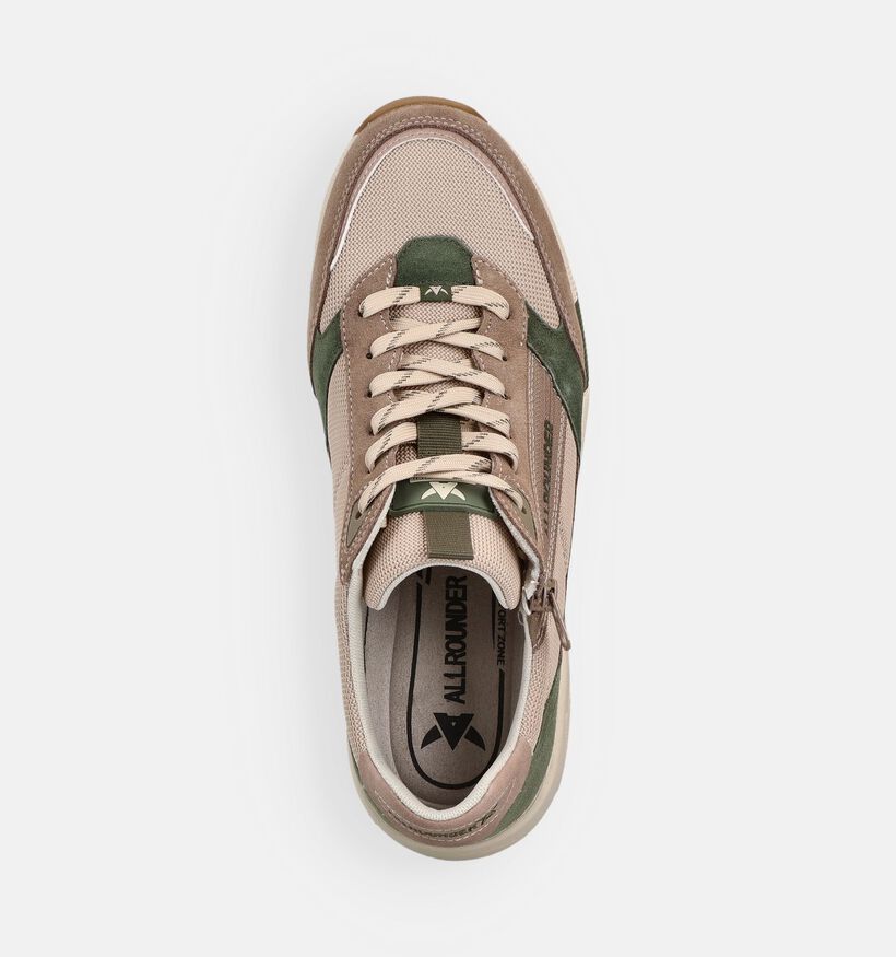 Allrounder Scarmaro Bruine Veterschoenen voor heren (370224) - geschikt voor steunzolen