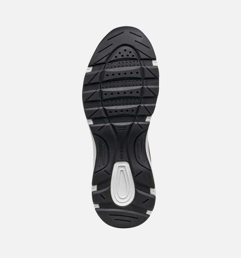 Geox Chaussures plates en Vert kaki pour hommes (360110)