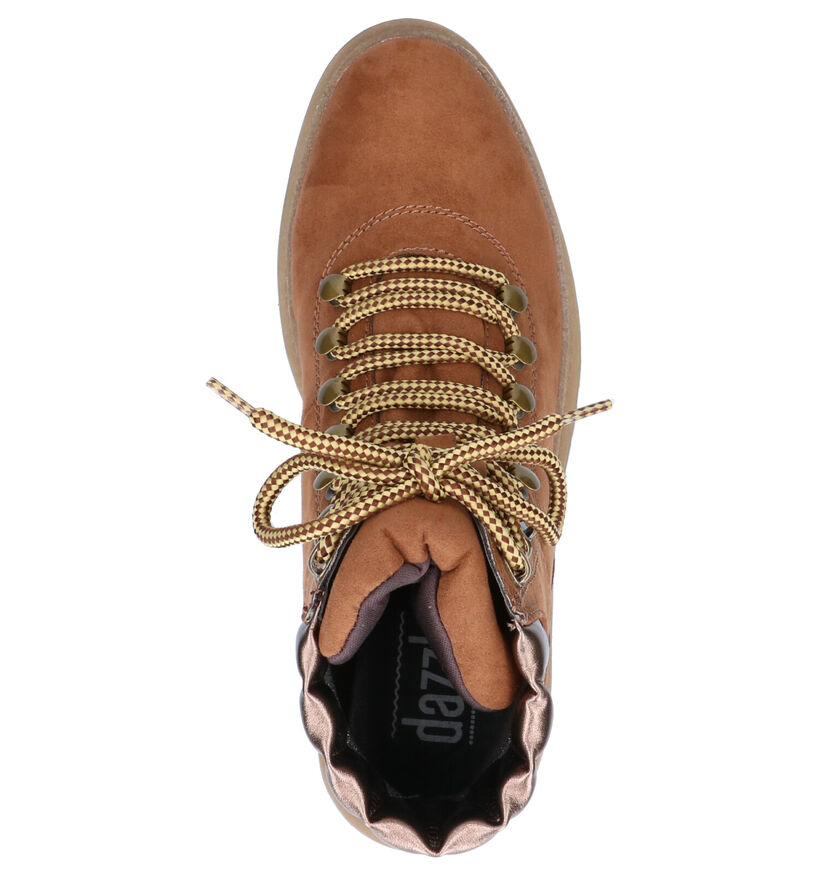 Dazzle Boots à lacets en Bleu foncé pour femmes (256593)