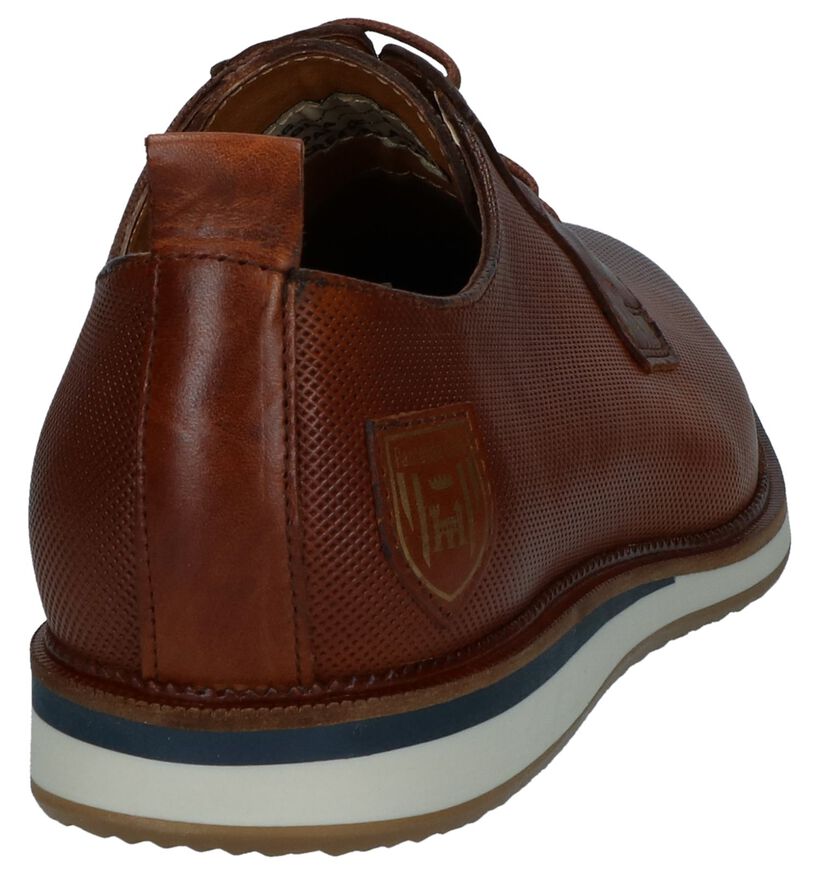 Pantofola d'Oro Fiuggi Low Chaussures habillées en Cognac en cuir (257415)