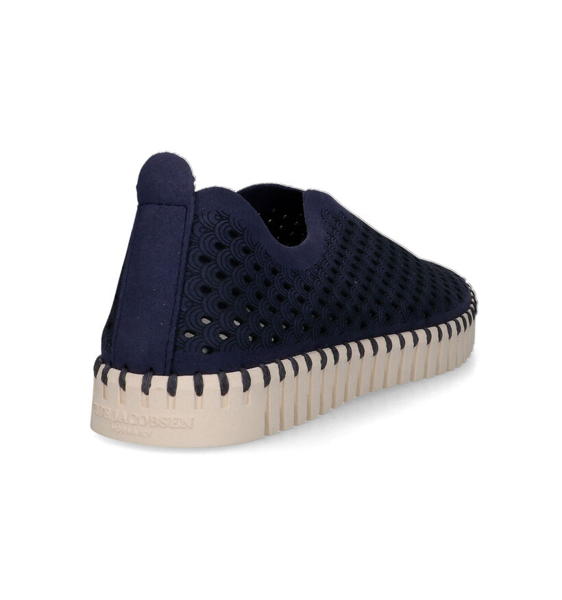 Ilse Jacobsen Tulip Chaussures à enfiler en Bleu pour femmes (340287) - pour semelles orthopédiques