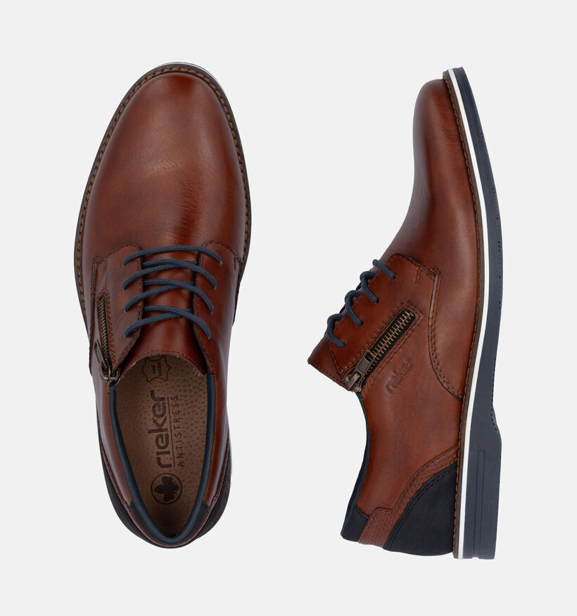 Rieker Cognac Geklede schoenen voor heren (354810)
