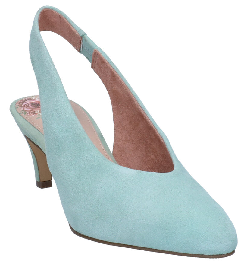 Tamaris TOUCH it Zwarte Pumps in daim (269740)