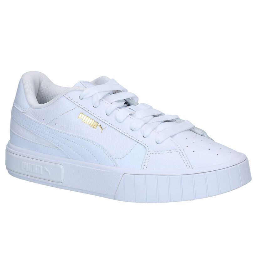 Puma Cali Star Baskets en Blanc pour femmes (293520) - pour semelles orthopédiques