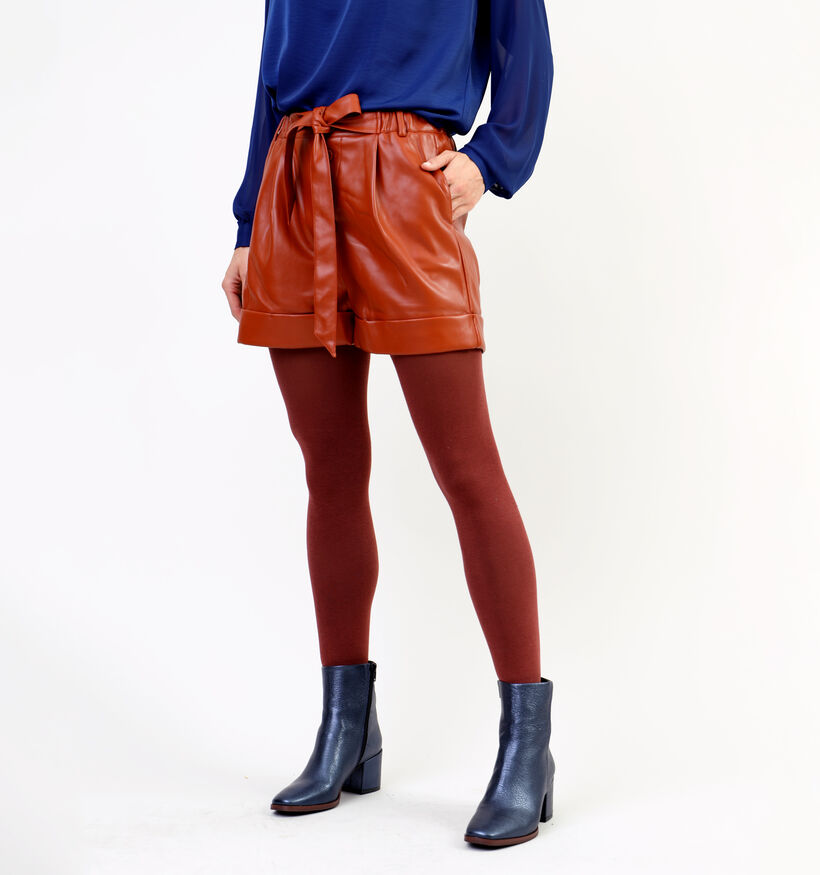 Orfeo Lisbeth Short en Cognac pour femmes (335145)