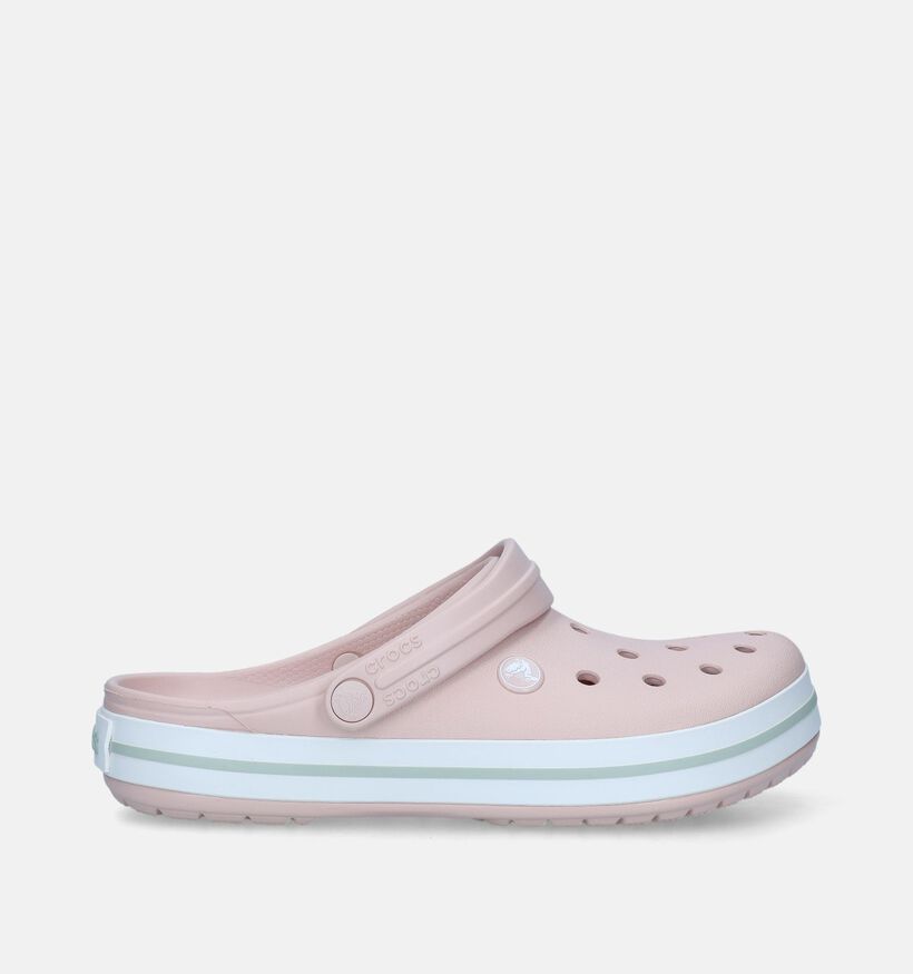 Crocs Crocband Clog Nu-pieds en Rose pour femmes (341357)