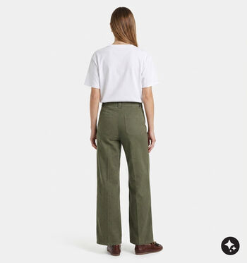 Vero Moda Jeans Groen