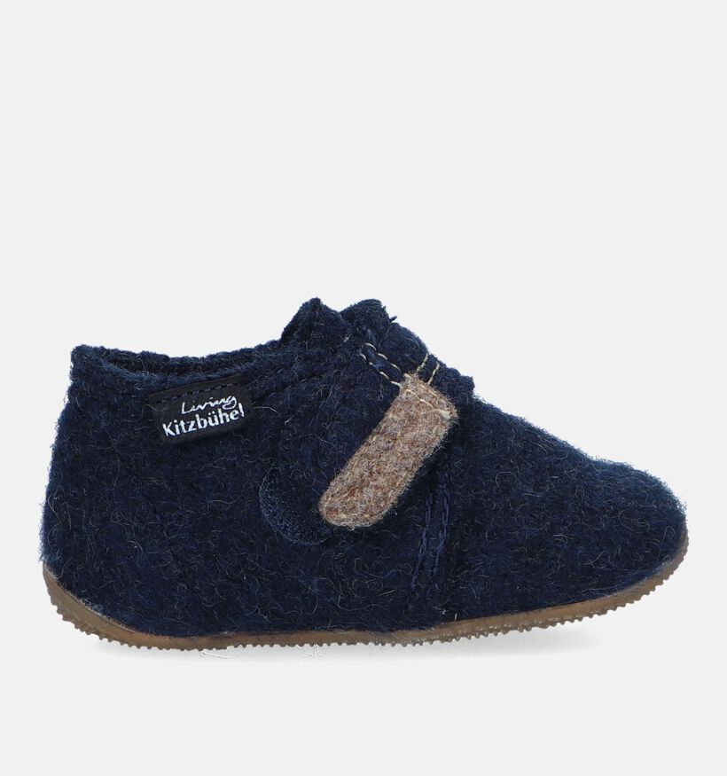 Living Kitzbühel Pantoufles pour bébé en Bleu foncé pour garçons, filles (331468)