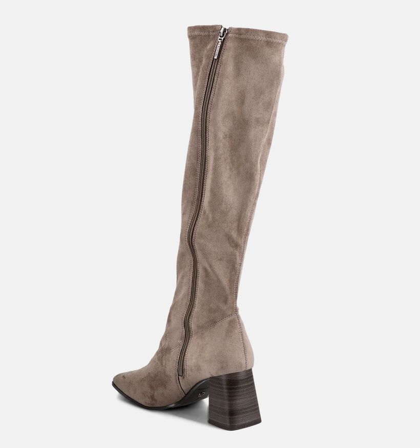 Tamaris Taupe Lange Laarzen voor dames (378957)
