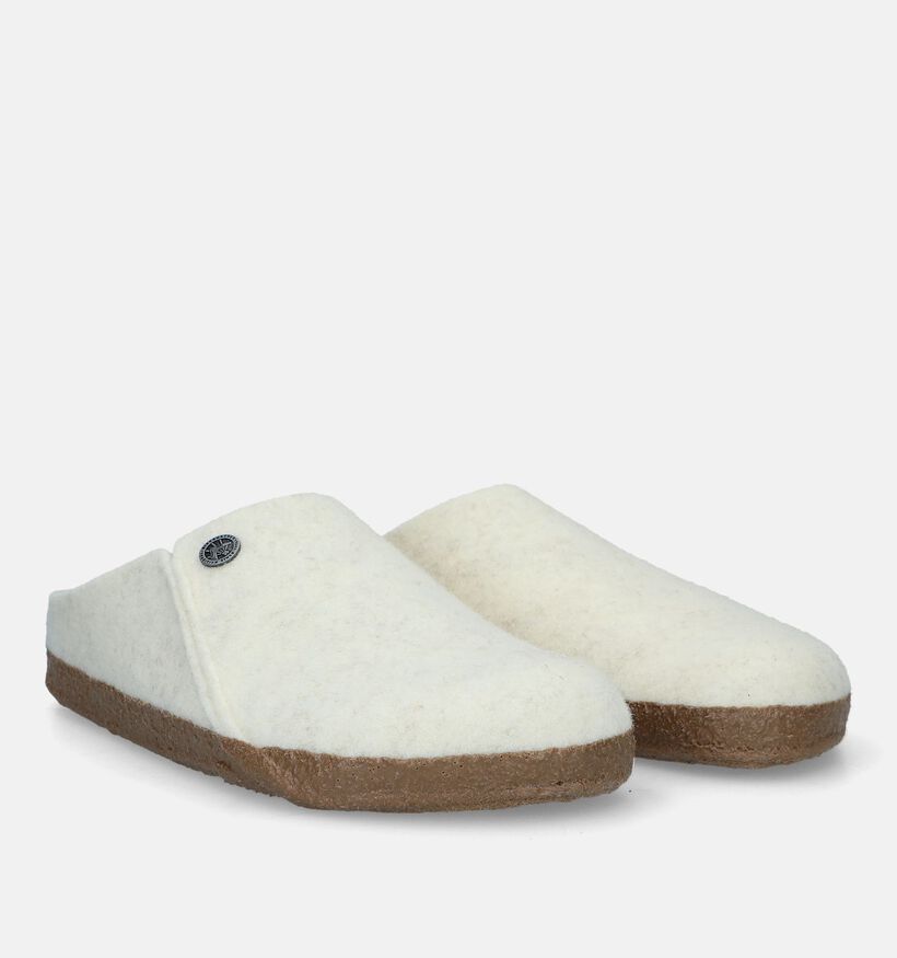 Birkenstock Zermatt Pantoufles en Gris pour femmes (330661)