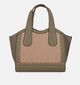 Laurent David Groene/Beige Handtas voor dames (374063)