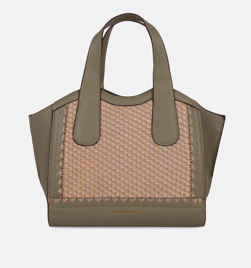 Laurent David Groene/Beige Handtas voor dames (374063)