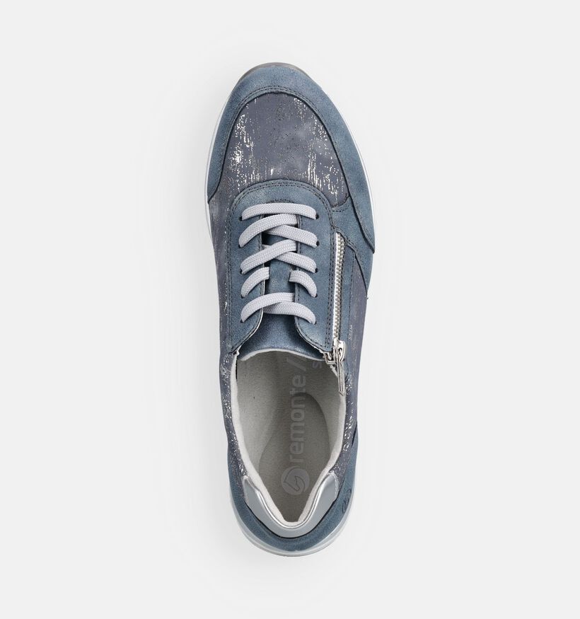 Remonte Baskets casual en Bleu pour femmes (367750) - pour semelles orthop&eacute;diques