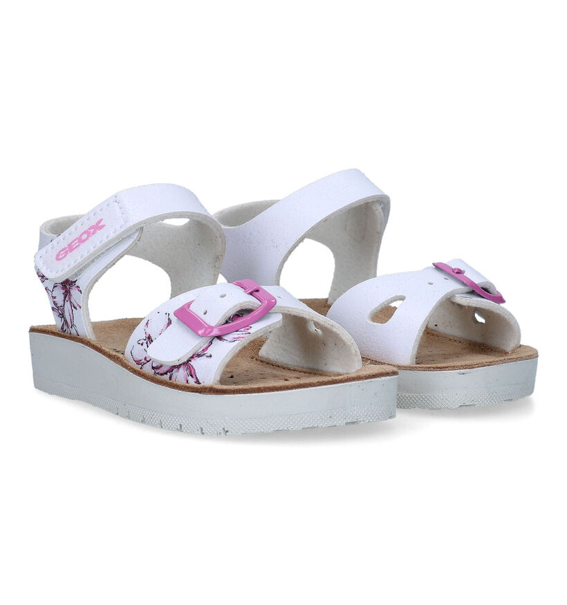 Geox Costarei Witte Sandalen voor meisjes (335042)