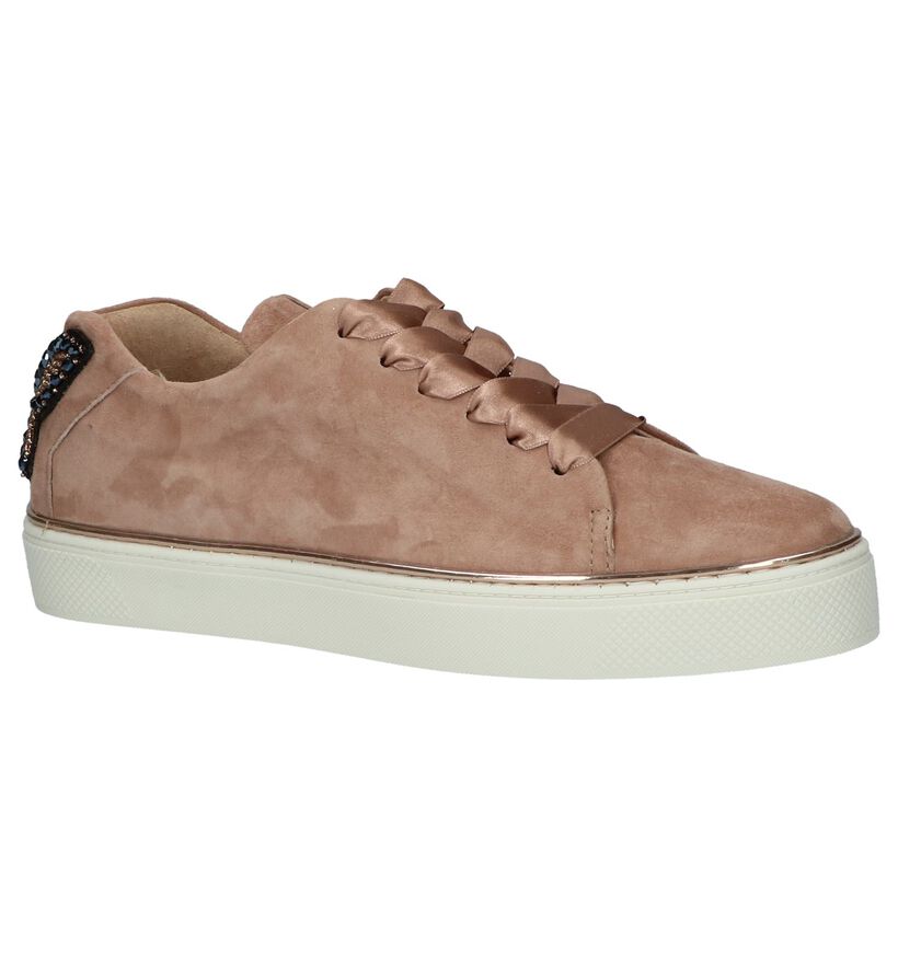 Roze Sneakers met Vlinder Hampton Bays in daim (218907)