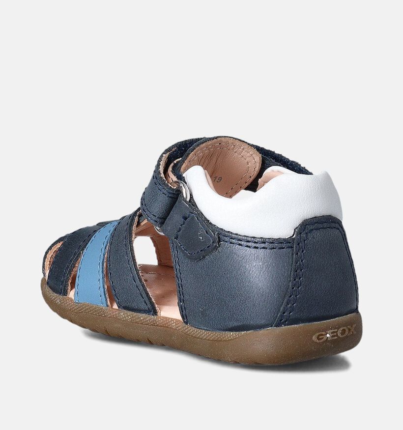 Geox Macchia Sandales pour bébé en Bleu pour garçons (352913)